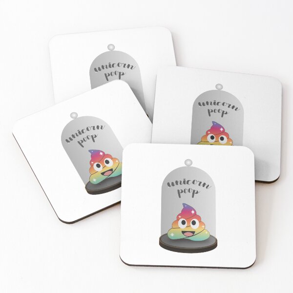 Item preview, Magical Unicorn poop in Glass vial. Rainbow Fairy turd poop emoji designed and sold by Shawlin Islam.