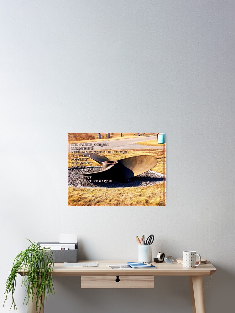Thumbnail 2 of 3, Poster, The Propeller designed and sold by pandi1818.