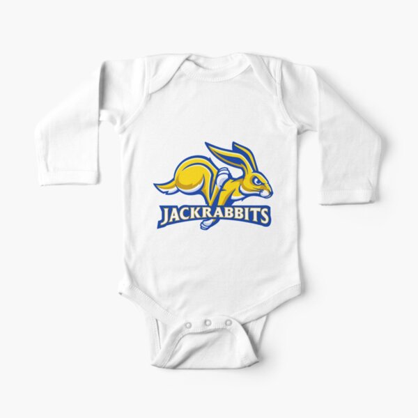 The South Dakota State Jackrabbits Long Sleeve Baby One-Piece