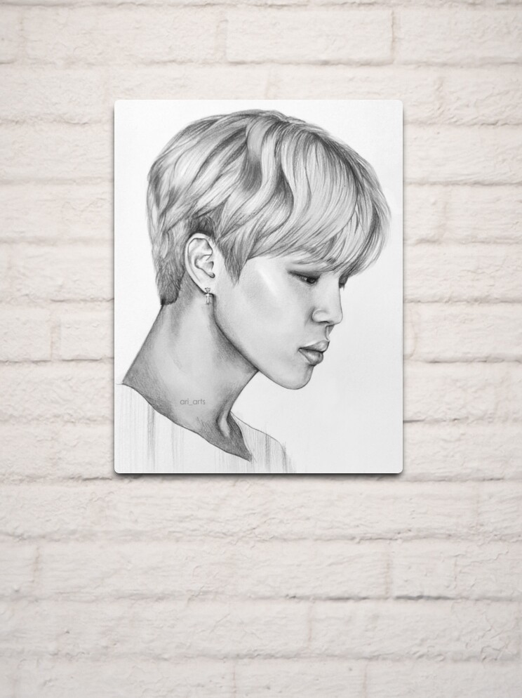 Romina Marcillo - Park Ji-Min/Jimin/BTS - Pencil Drawing