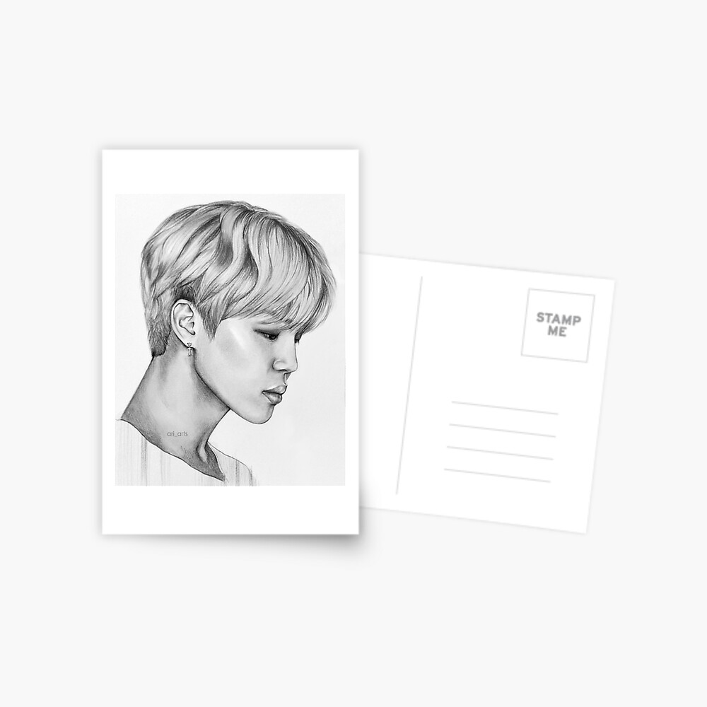 Jimin Sketch, an art print by Angelica Peña Ontiveros - INPRNT