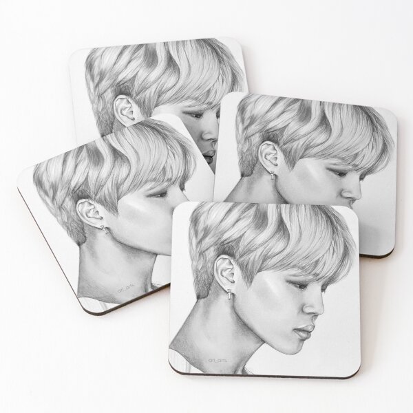 Item preview, Jimin Pencil Drawings designed and sold by ari-arts.