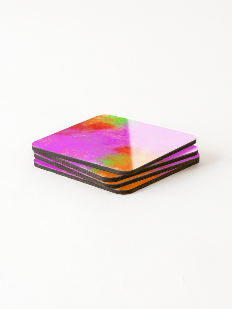 Thumbnail 4 of 5, Coasters (Set of 4), Spring Colours designed and sold by Krusty.
