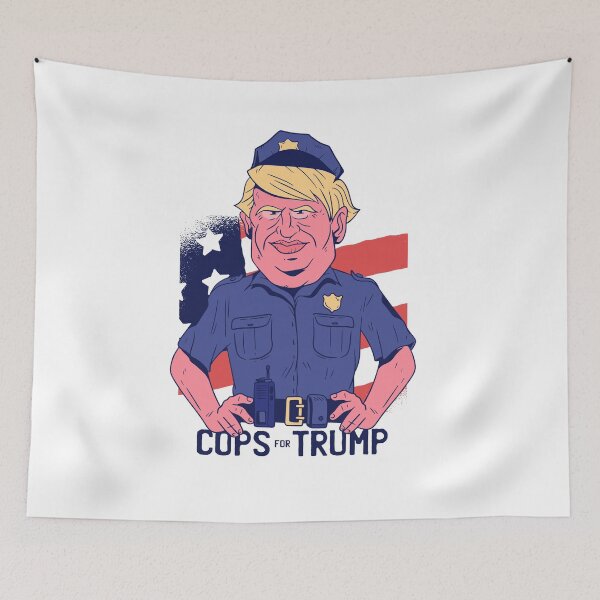Item preview, Cops-for-Trump-tshirt-PR-pdf designed and sold by niedi18.