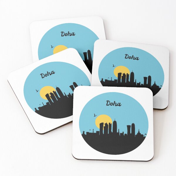 Item preview, Qatar - Doha Skyline designed and sold by Duحa ع.
