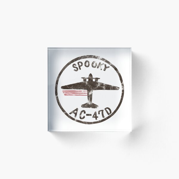 Spooky Acrylic Block