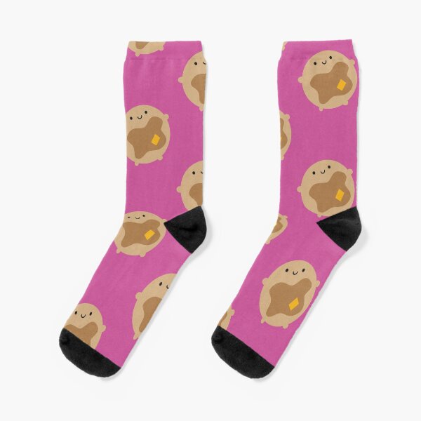 Kawaii Pancake Socks