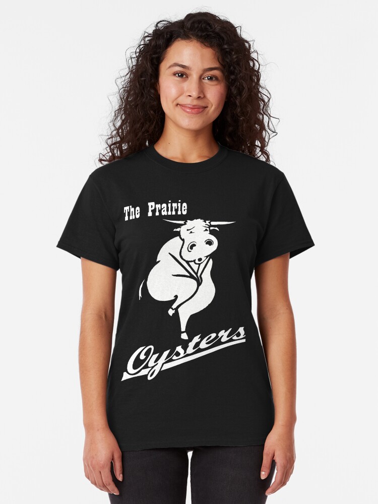 Alternate view of The Prairie Oysters Logo Classic T-Shirt