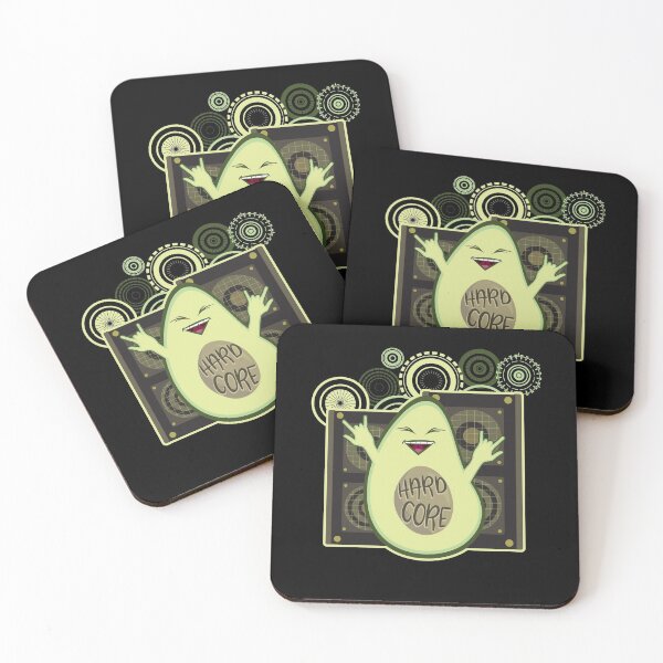 Item preview, Avocado Addict Funny Hard Core Rocking Music designed and sold by shadowisper.