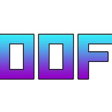Artwork thumbnail, OOF (8Bit Retro) by SassyClassyMe