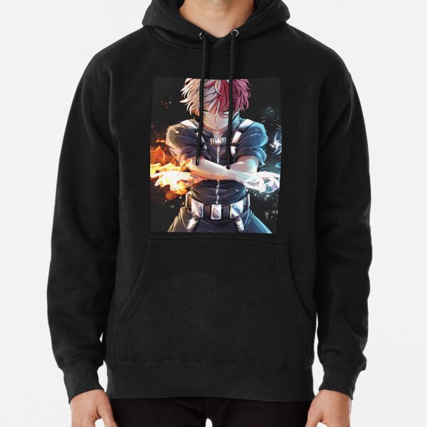 Todoroki BNHA Sweat à capuche épais