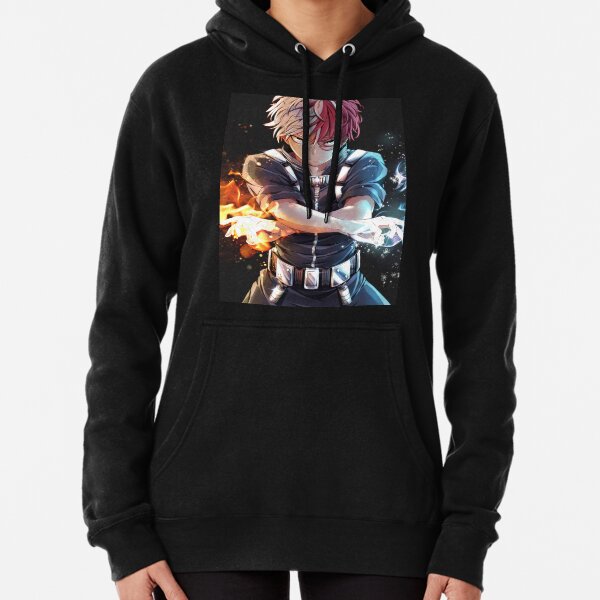 Todoroki BNHA Sweat à capuche épais