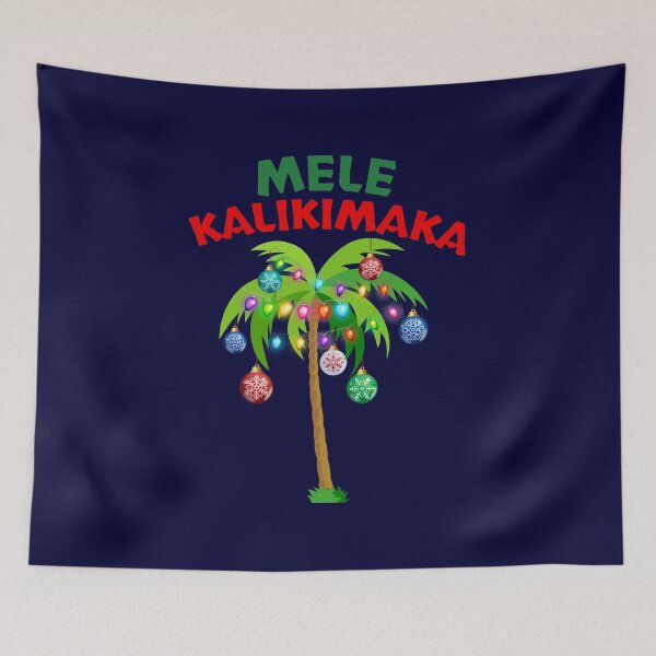 Item preview, Mele Kalikimaka - Christmas Vacation - Hawaiian Santa Christmas designed and sold by MagicBoutique.