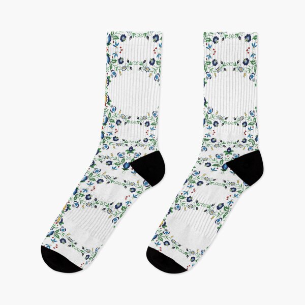 Item preview, Folk - 4th composition, Kashubian art (white background) designed and sold by FK-UK.