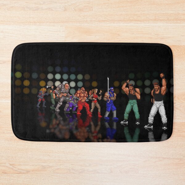 Item preview, Bad Dudes vs Dragon Ninja (9 character version) - Pixel art designed and sold by smurfted.