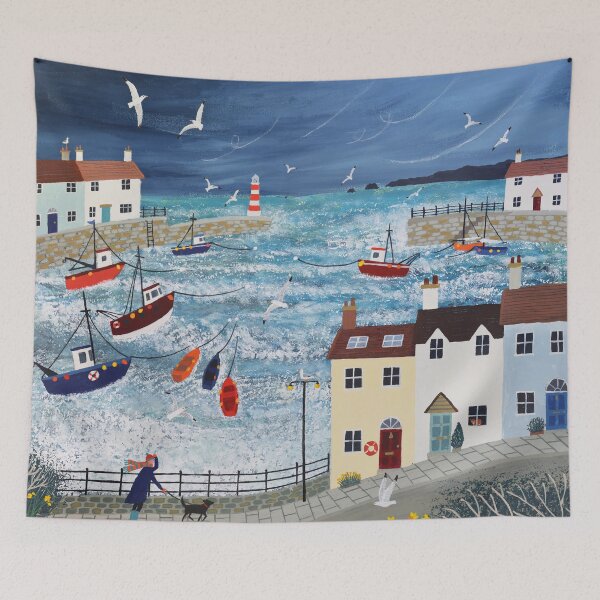 Item preview, Stormy Harbour designed and sold by Jo Grundy.