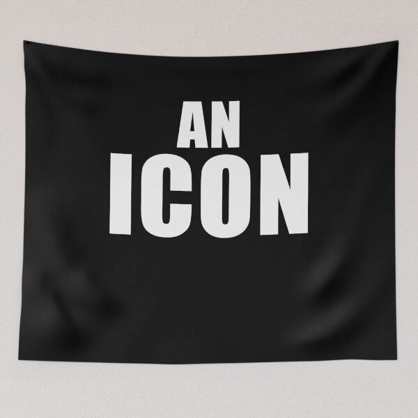 Item preview, An Icon (Black) designed and sold by quoteedesigns.