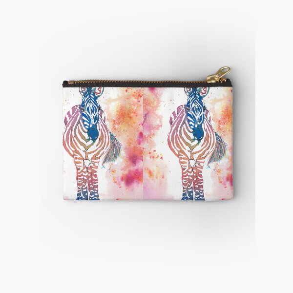 Item preview, Ilustración acuarela colorida cebra designed and sold by LearsInteriors.