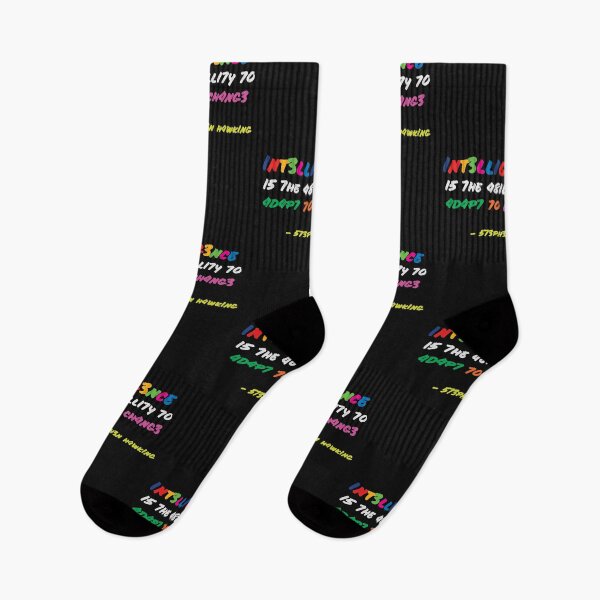 Item preview, Intelligence is the abillity to adapt to change - S. Hawking designed and sold by FK-UK.
