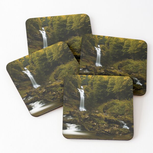 Item preview, Waterfall in the forest designed and sold by kevinsingeisen.