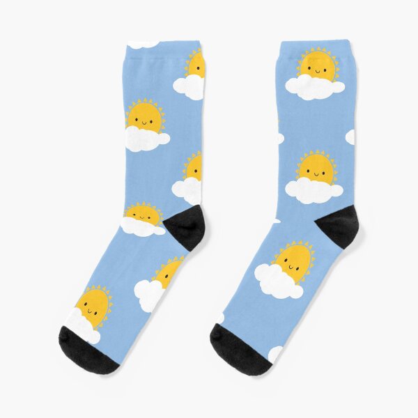 Hello Sunshine - Kawaii Sun Socks