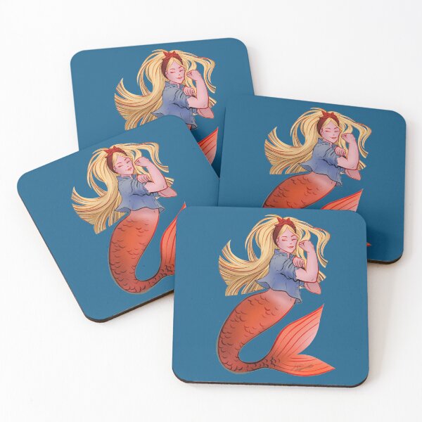 Item preview, Stay Strong Linette - mermaid designed and sold by Leona The Mermaid.