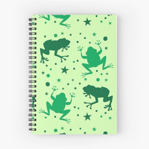 Item preview, green frog pattern designed and sold by jazzydevil.