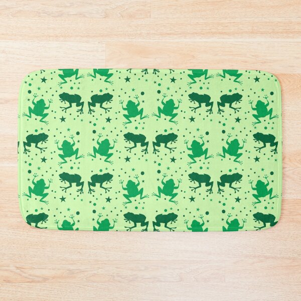 Item preview, green frog pattern designed and sold by jazzydevil.