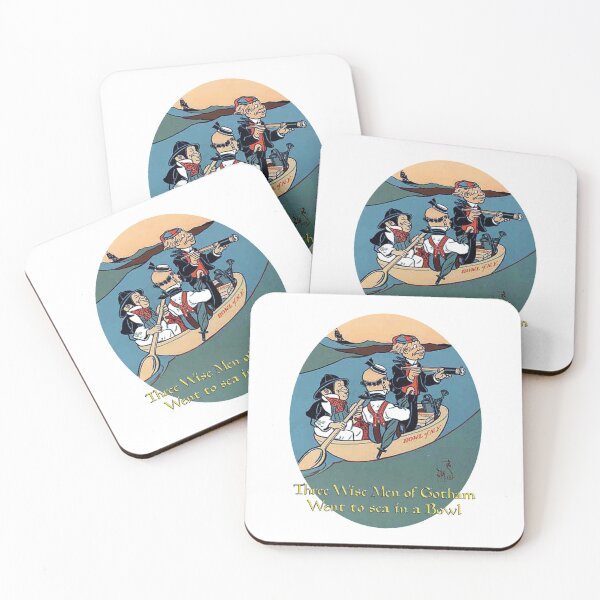 Item preview, THREE WISE MEN OF GOTHAM WENT TO SEA IN A BOWL (#1 Round) designed and sold by johndhalsted.