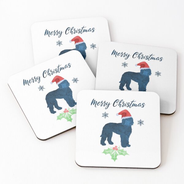 Item preview, Goldendoodle Christmas Labradoodle Doodle Xmas Art designed and sold by TheJollyMarten.