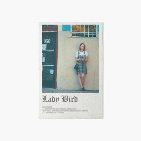 lady bird movie - Art Board Print
