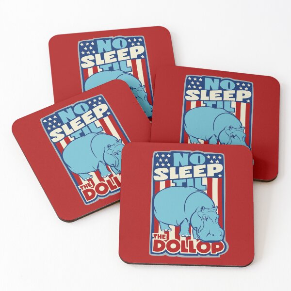 Item preview, DOLLOP: No Sleep Til Hippo (simple) designed and sold by James Fosdike.