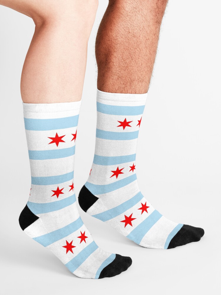 Alternate view of Flag of Chicago Socks