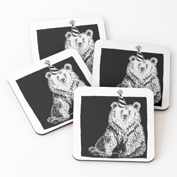 Item preview, Party Bear designed and sold by Bonnie Appleton.