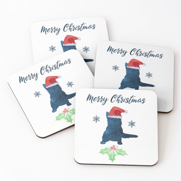 Item preview, Christmas German Shepherd Dog Art designed and sold by TheJollyMarten.