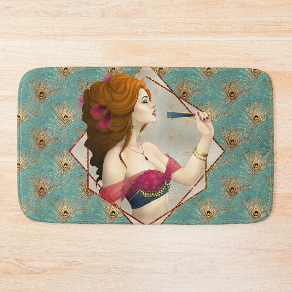 Item preview, Dancing Girl - Before the Snap of the Fan designed and sold by CatAstrophe.