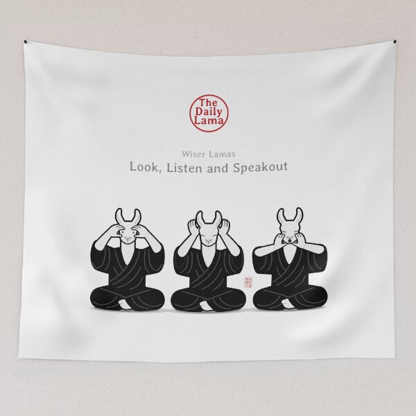 Item preview, Wiser Lamas designed and sold by TheDailyLama.