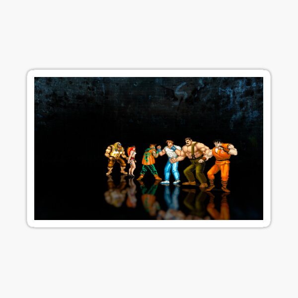 Final Fight - Pixel art Sticker