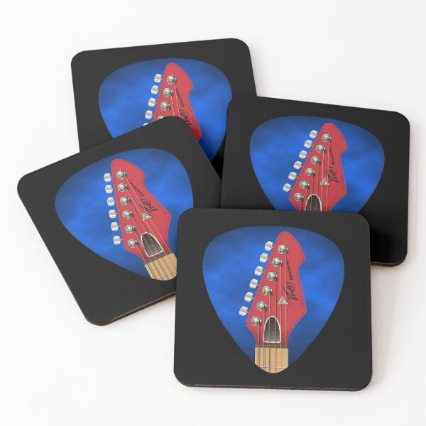 Item preview, GUITAR HEADSTOCK PICK ART - PEAVY MILESTONE designed and sold by WOOFANG.