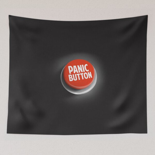 Item preview, Funny Panic Button - Red Alert - Emergency designed and sold by BlancaVidal.