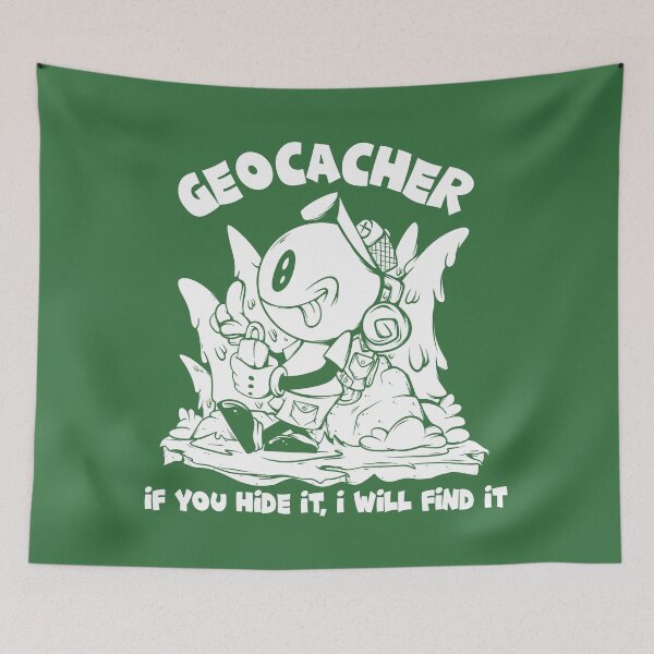 Item preview, Geocacher Hide And Seek Treasure Hunter designed and sold by swiftyspade.