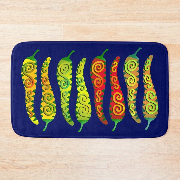 Item preview, chili with curly pattern designed and sold by M-Lorentsson.