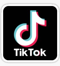 tiktok logo Sticker