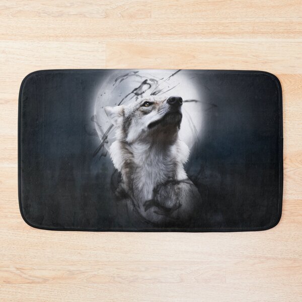 Item preview, The wolf and the moon designed and sold by Destroyed-Pixel.