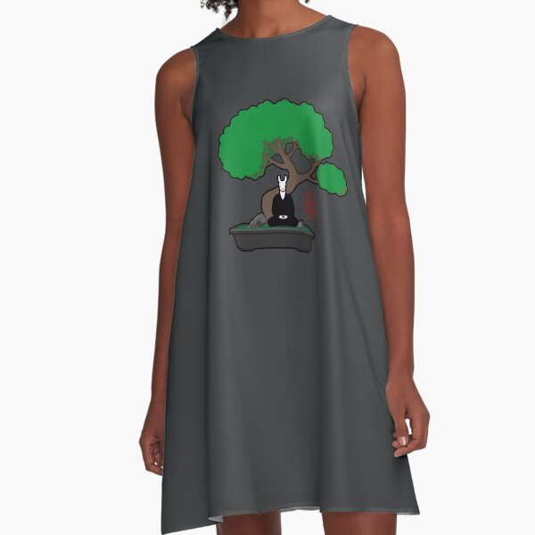 Bonsai Lama A-Line Dress