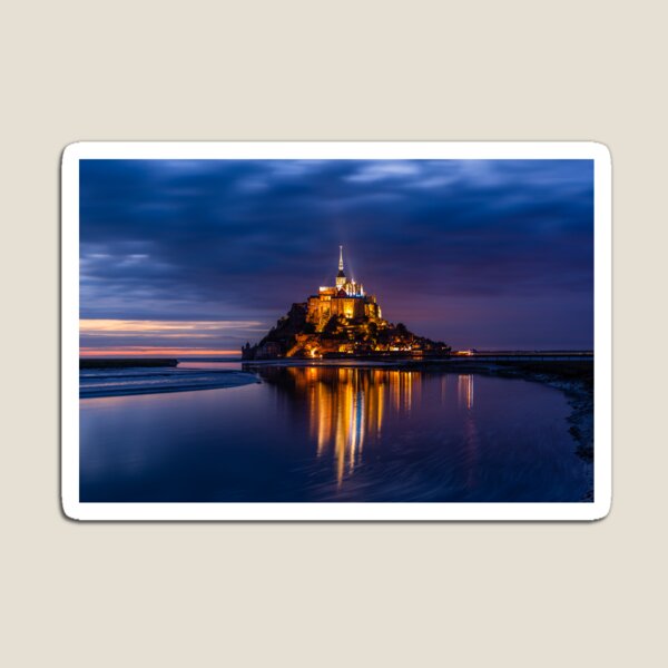 Item preview, le mont-saint-michel at night designed and sold by Villagio.