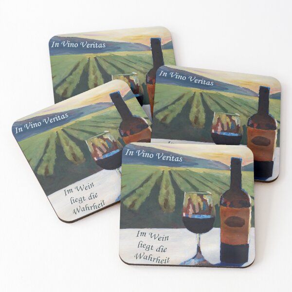 Artikelvorschau, In vino veritas - im Wein liegt die Wahrheit entworfen und verkauft von artshop77.