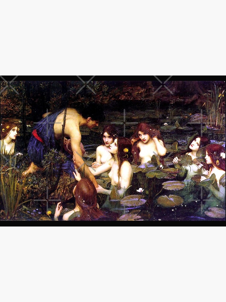 Hylas and the Nymphs - John William Waterhouse by forgottenbeauty