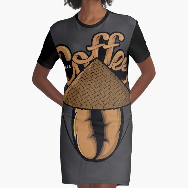 CAFETERO Vestido camiseta