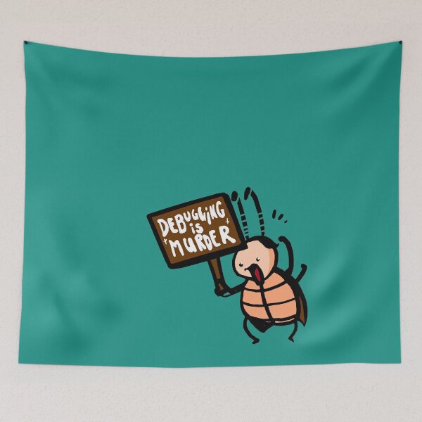 Item preview, IT shirt debugging is murder designed and sold by avogel.